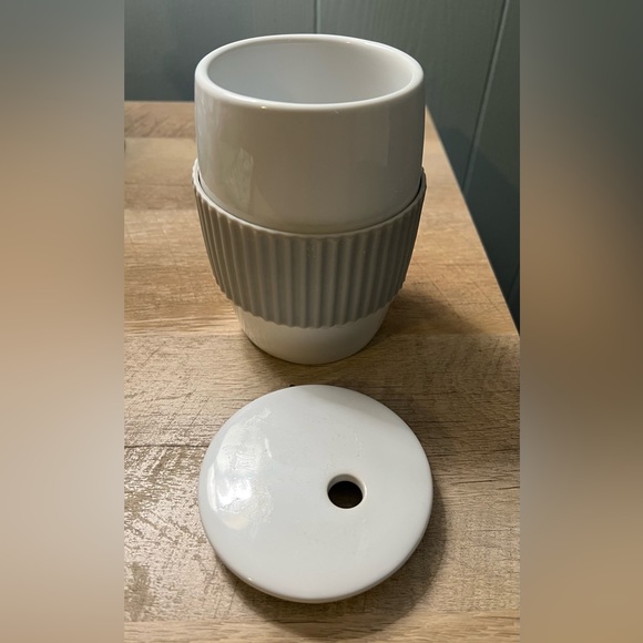 PAMPERED CHEF ceramic egg cooker - Picture 3 of 5